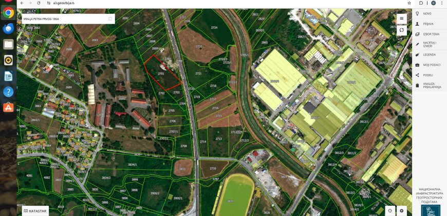 Zemljište u građevinskom području  „Gazela“