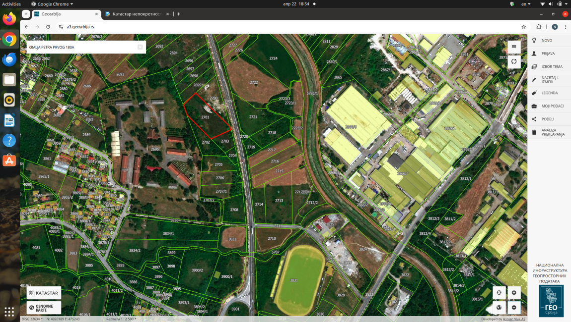 Zemljište u građevinskom području  „Gazela“