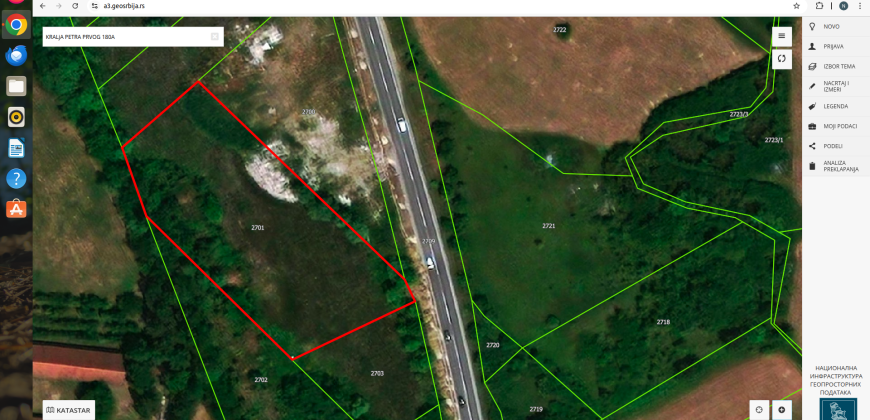 Zemljište u građevinskom području  „Gazela“