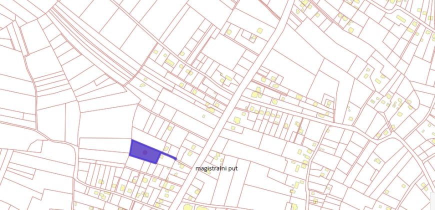 Na prodaju građevinski plac Medjulužje