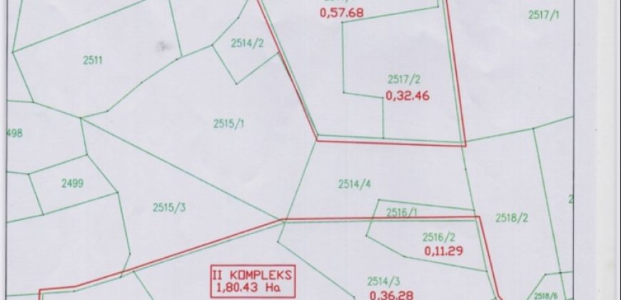Gradjevinsko zemljište Popović Sopot