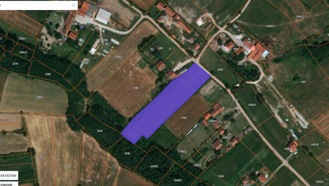 Poljoprivredno Zemljište Kosmaj-Prokop