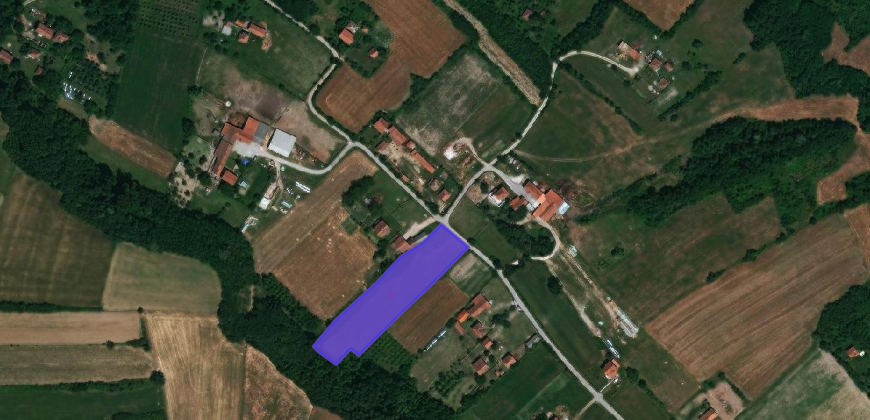 Zemljište na obroncima Kosmaja