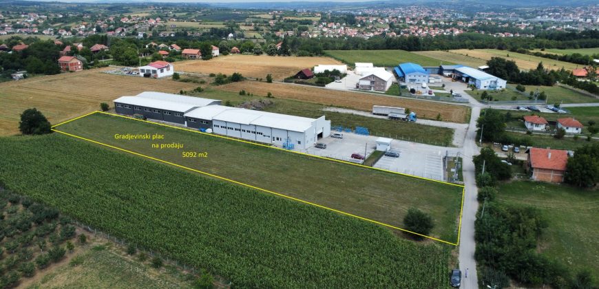 Gradjevinski plac *nova industrijska * zona 50ari