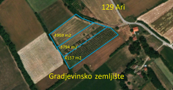 Gradjevinsko zemljište Koraćica Voćnjak 129 Ari